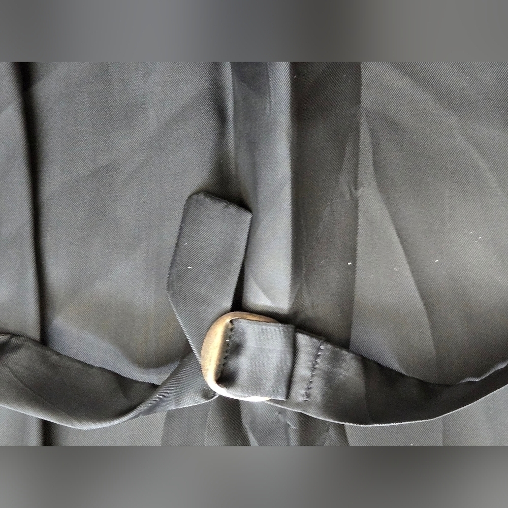 Classic Mens Gray/black Button-Up Suit Vest 42 T, Wool - Picture 7 of 10